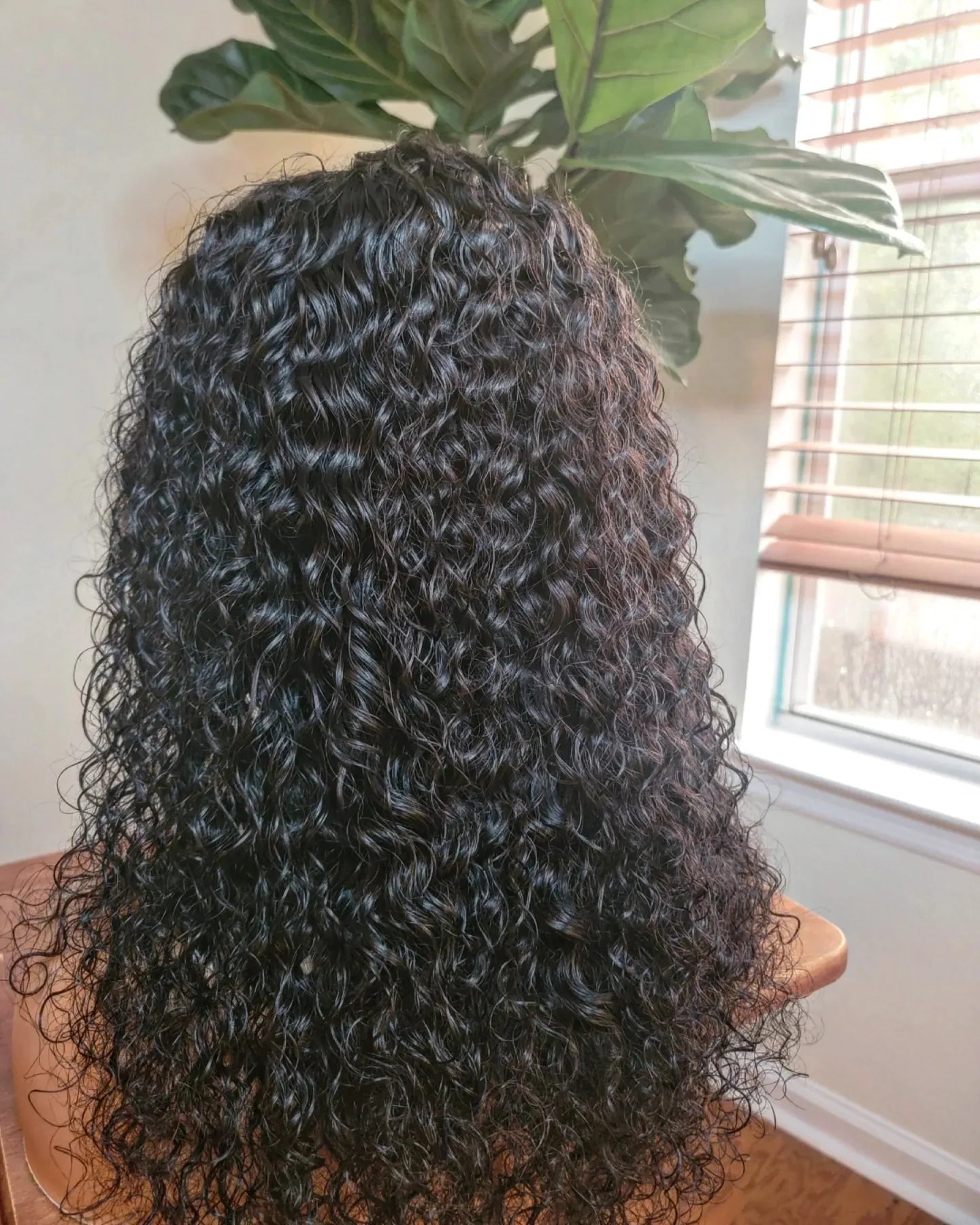 Transparent Curly Hair 13x4 Lace Frontal Wig 150% - 180% Density