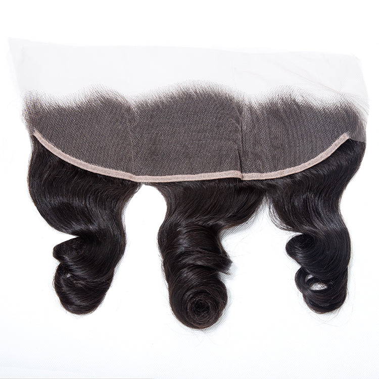 Loose Wavy 13x4 Transparent Lace Frontal