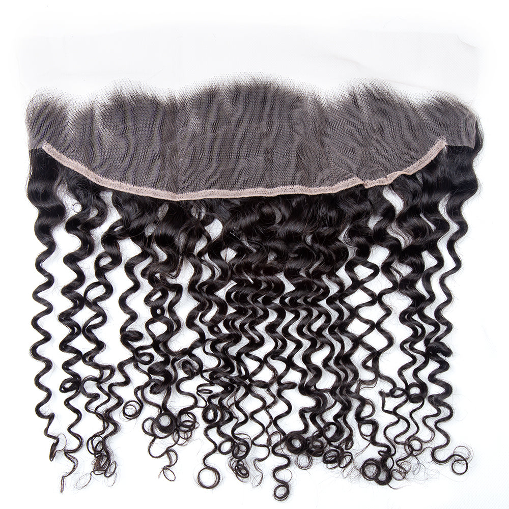 Deep Wave 13x4 Transparent Lace Frontal