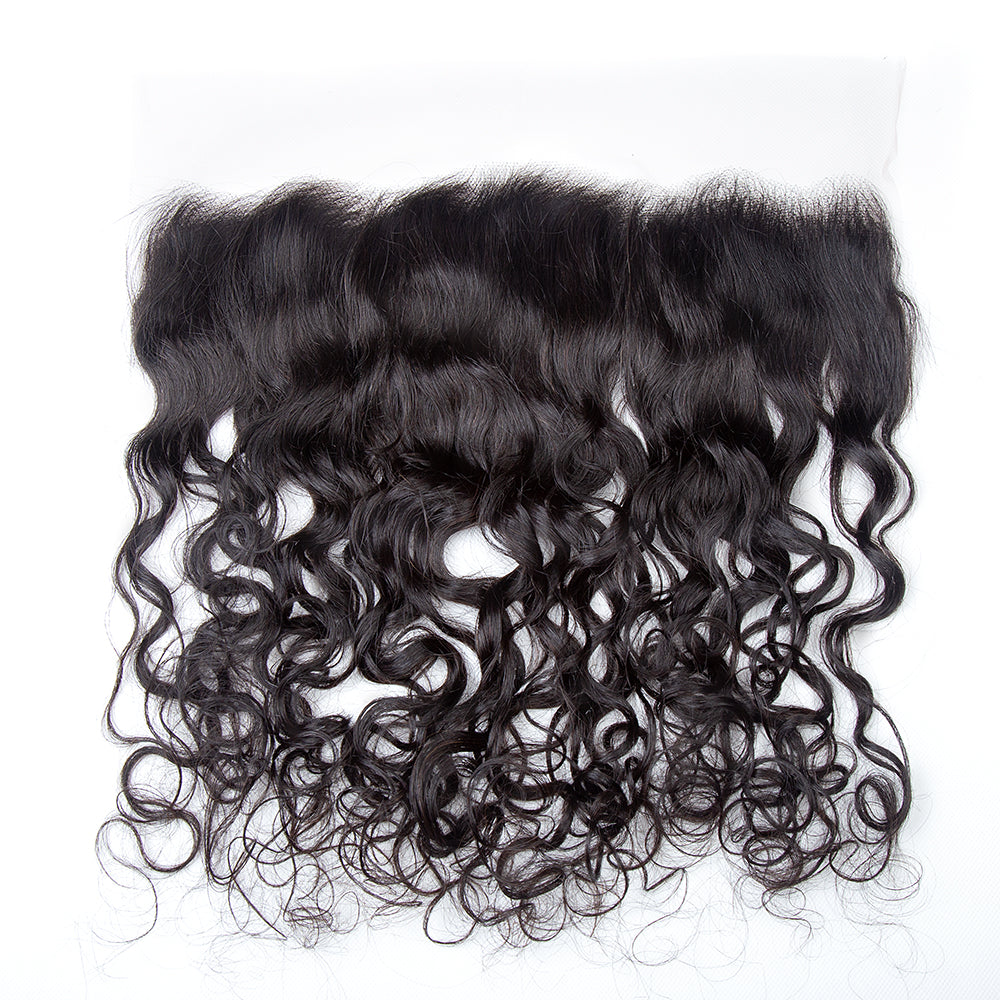 Water Wave 13x4 Transparent Lace  Frontal